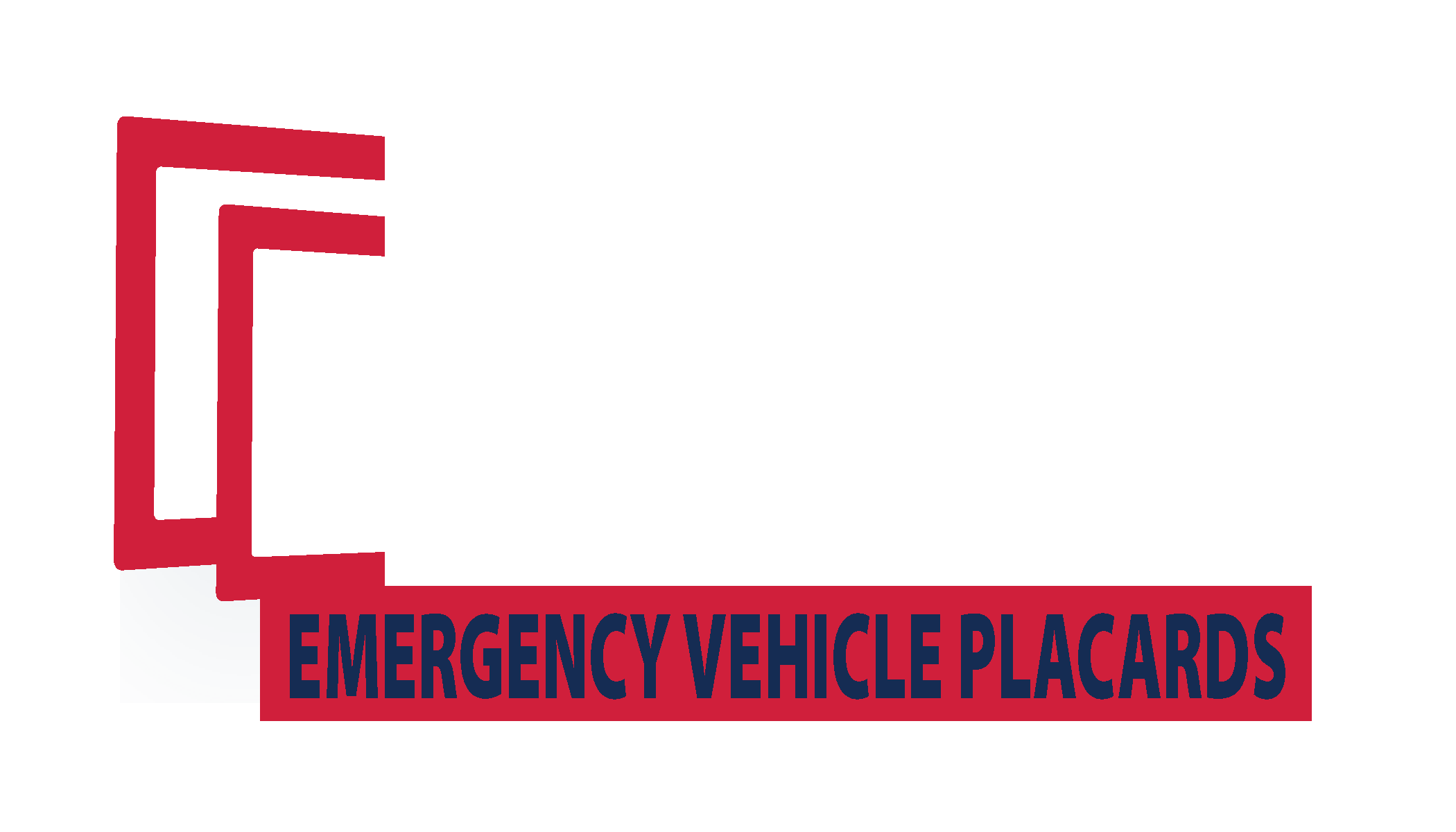 emergency vehicle placards, identification placards